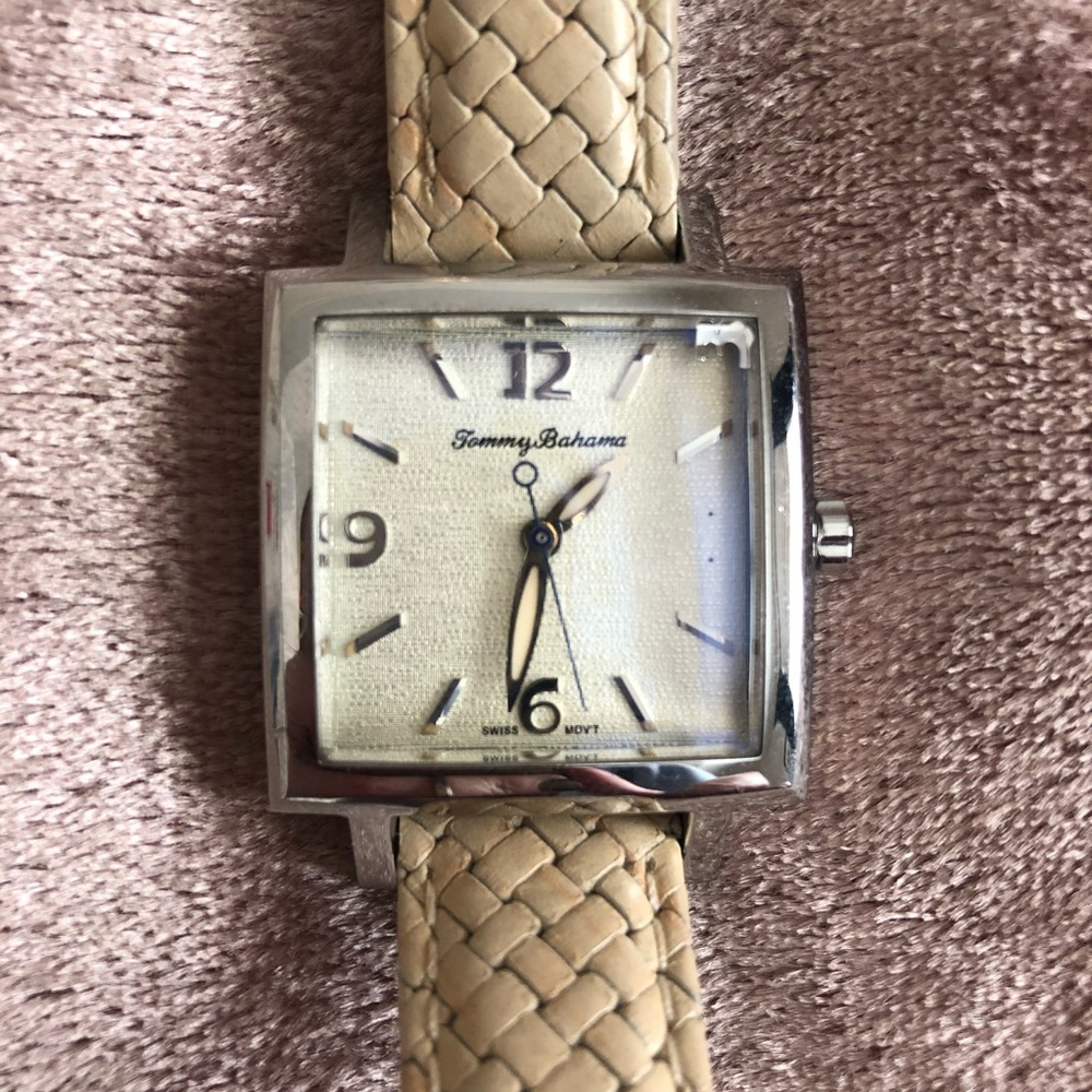 Tommy Bahama Leather Watch